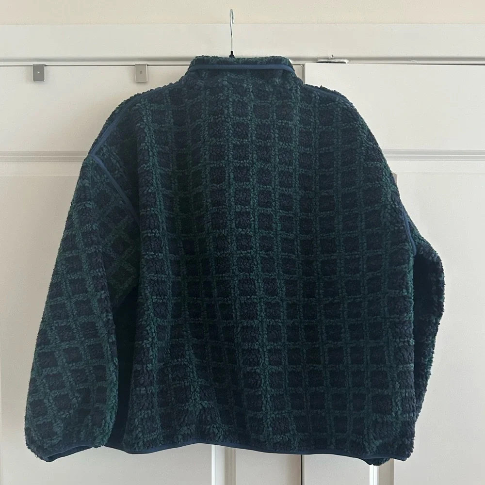 Eleven Eleven - Plaid Fleece Pullover - Picture 5 of 6